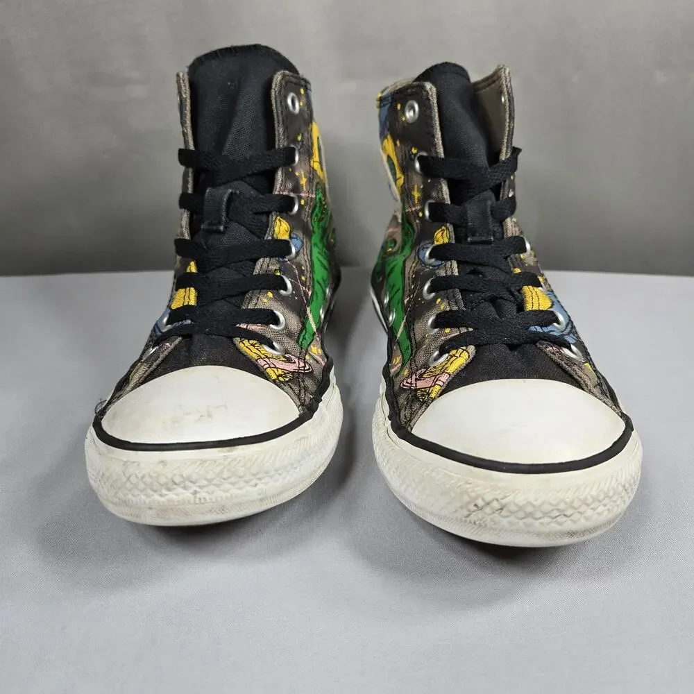 Converse Chuck Taylor All Star Dinoverse Kids 5 High Top Dinosaur Shoes